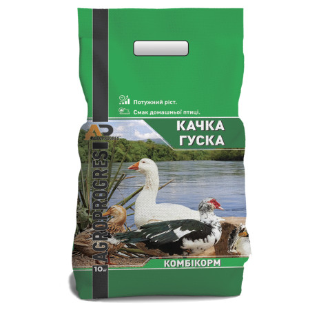 Качка-Гуска Стартер, комбікорм, 10 кг