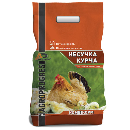 Курица Несушка, комбикорм, 10 кг